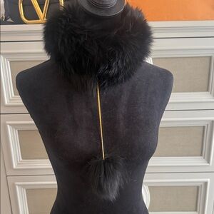 Real Fox fur collar